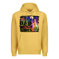 Antique Gold bad witch vibes Premium Hoodie - JahusDesignShop