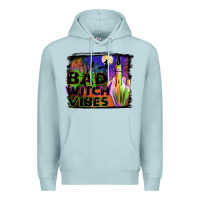 Blue Mist bad witch vibes Premium Hoodie - JahusDesignShop