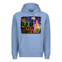 Colony Blue bad witch vibes Premium Hoodie - JahusDesignShop