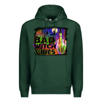 Sports Green bad witch vibes Premium Hoodie - JahusDesignShop