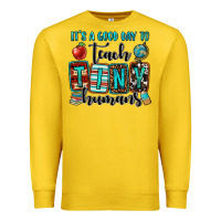 Lemon it's a good day to teach tiny humans Premium Sweatshirt - OliviaCreatesArt
