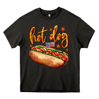 Asphalt hot dog Heavy Core Tee - AdoDesignShop