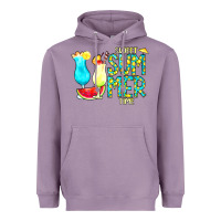 Lavender sweet summer time turquoise yellow Heavyweight Hoodie - CowCowDesign