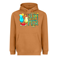 Meerkat sweet summer time turquoise yellow Heavyweight Hoodie - CowCowDesign
