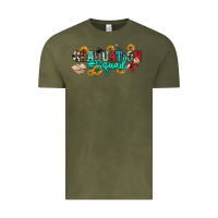Vintage Olive graduation squad Vintage Tee - NancyCooperArtShop