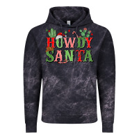 Cloud Black howdy santa Vintage Hoodie - MaliasSmallBusiness