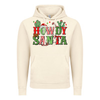 Vintage Artic howdy santa Vintage Hoodie - MaliasSmallBusiness