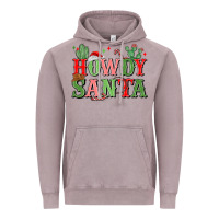 Vintage Zinc howdy santa Vintage Hoodie - MaliasSmallBusiness