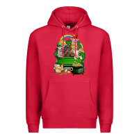 Cardinal St. Patrick's Day animal truck Premium Hoodie - CowGirlArtShop