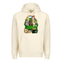 Sandshell St. Patrick's Day animal truck Premium Hoodie - CowGirlArtShop