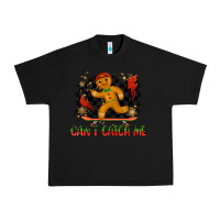 Black gingerbread cant catch me Urban Heavy Tee - MaliasSmallBusiness