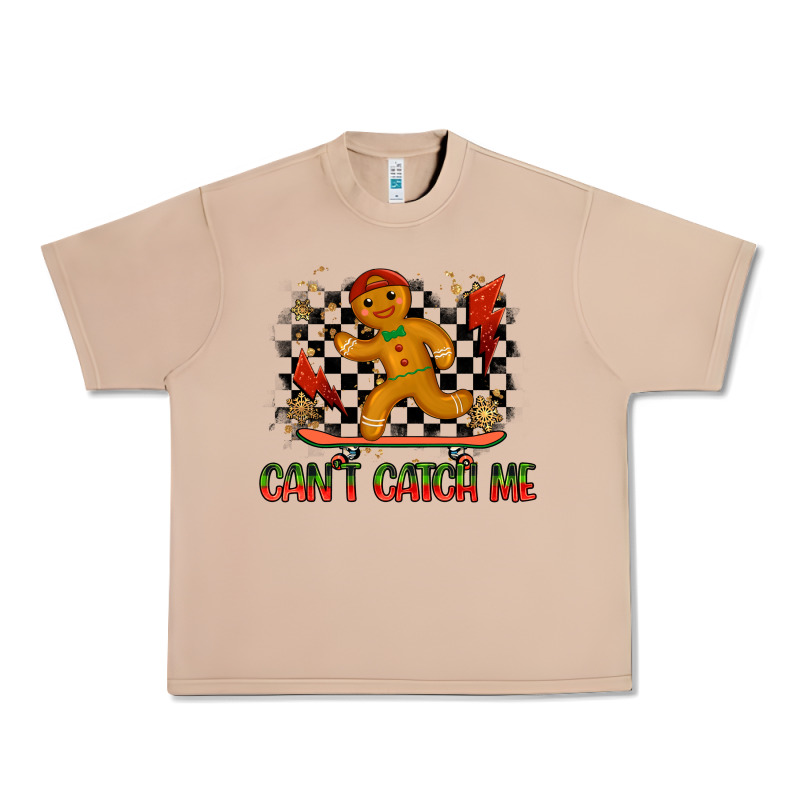 Gingerbread Cant Catch Me Urban Heavy Tee by MaliasSmallBusiness | Teevron