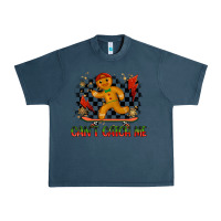 Midnight Navy gingerbread cant catch me Urban Heavy Tee - MaliasSmallBusiness