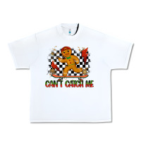 White gingerbread cant catch me Urban Heavy Tee - MaliasSmallBusiness