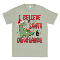 Matcha i believe in santa & dinosaurs Classic Tee - MaliasSmallBusiness