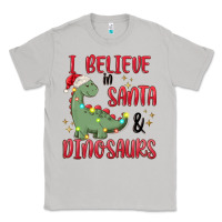 Moon Dust i believe in santa & dinosaurs Classic Tee - MaliasSmallBusiness