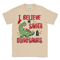 Mushroom i believe in santa & dinosaurs Classic Tee - MaliasSmallBusiness