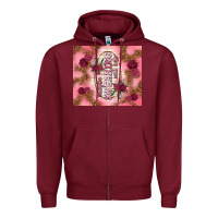 Burgundy maybe swearing will help Zipper Hoodie - TumblerDesignByShophia