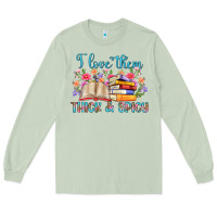 Matcha i love them thick and spicy Long Sleeve Tee - Artiststas