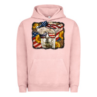 Western 4th Of July Lama Background Urban Hoodie | Teevron