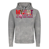Cloud Rock my cat is my valentine Vintage Hoodie - NancyCooperArtShop