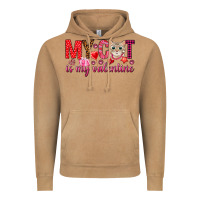 Vintage Camel my cat is my valentine Vintage Hoodie - NancyCooperArtShop