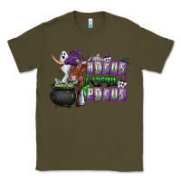 Army Green Hocus i Mean Pocus Classic Tee - CowhideDigitalArt