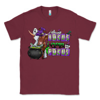 Burgundy Hocus i Mean Pocus Classic Tee - CowhideDigitalArt
