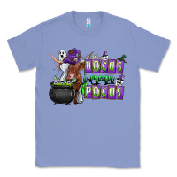 Colony Blue Hocus i Mean Pocus Classic Tee - CowhideDigitalArt