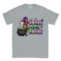 Heather Grey Hocus i Mean Pocus Classic Tee - CowhideDigitalArt