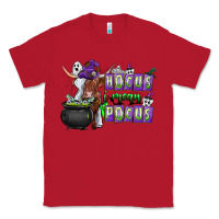 Red Hocus i Mean Pocus Classic Tee - CowhideDigitalArt