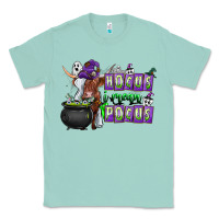Seafoam Hocus i Mean Pocus Classic Tee - CowhideDigitalArt