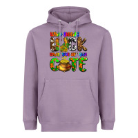 Lavender Who needs luck when you are this cute Heavyweight Hoodie - OliviaCreatesArt