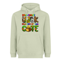 Matcha Who needs luck when you are this cute Heavyweight Hoodie - OliviaCreatesArt