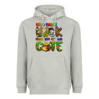 Moon Dust Who needs luck when you are this cute Heavyweight Hoodie - OliviaCreatesArt