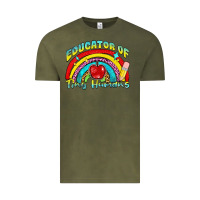 Vintage Olive educator of tiny humans Vintage Tee - NancyCooperArtShop