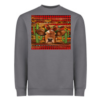 Storm western christmas cow tumbler Heavyweight Sweatshirt - Jasminsmagicworld