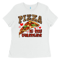 White pizza is my valentine Ladies Tee - AdoDesignShop