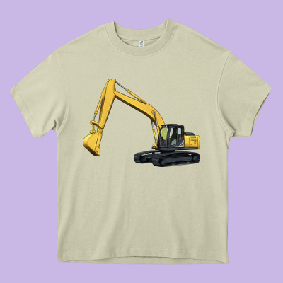 Excavator Heavy Core Tee Designed By Artiststas