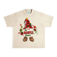Sandshell the nurse gnome christmas Urban Heavy Tee - MaliasSmallBusiness