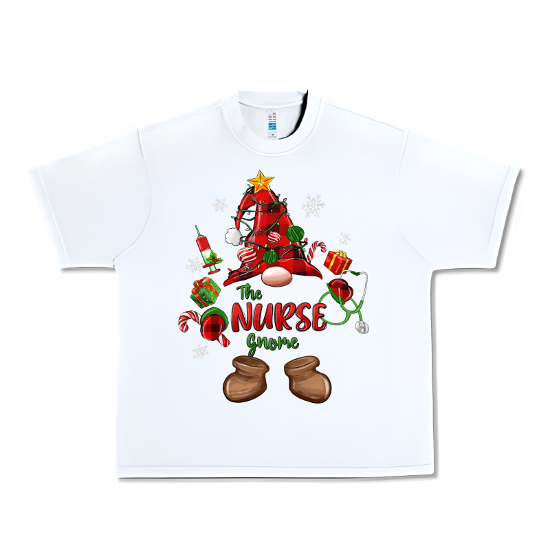 The Nurse Gnome Christmas Urban Heavy Tee by MaliasSmallBusiness | Teevron