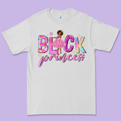Black Princess Black Girl Premium Tee Designed By Nancycooperartshop