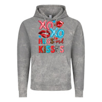 Cloud Rock xo xo hugs and kisses Vintage Hoodie - NancyCooperArtShop