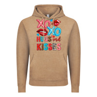 Vintage Coffee xo xo hugs and kisses Vintage Hoodie - NancyCooperArtShop