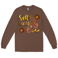 Chestnut black woman self love nails Long Sleeve Tee - Artiststas