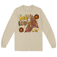 Mushroom black woman self love nails Long Sleeve Tee - Artiststas