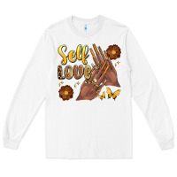 White black woman self love nails Long Sleeve Tee - Artiststas