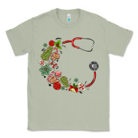 Matcha custom name christmas stethoscope Classic Tee - MaliasSmallBusiness