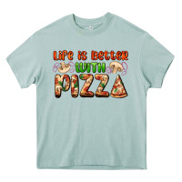 Arona life is better with pizza Heavy Core Tee - AdoDesignShop