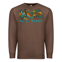 Chestnut peace love thunderbird Premium Sweatshirt - OliviaCreatesArt